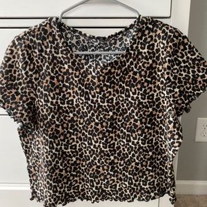 Cheetah Print Top